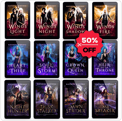 Katerina Martinez Ultra eBook Bundle (12 eBooks)This is the ONLY PLACE where you can get this bundle from USA TODAY Bestselling author Katerina Martinez.
12 sizzling URBAN FANTASY ROMANCE novels packed into one AWDigital DownloadKaterina MartinezKaterina Martinez BooksKaterina Martinez Ultra eBook Bundle (12 eBooks)